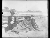 Beach outing, c. 1900