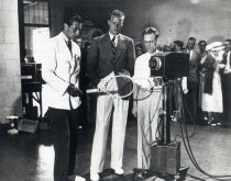 Bill Schneider and Bud Shields with Philo T. Farnsworth