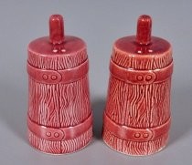 Butter churns salt & pepper shakers