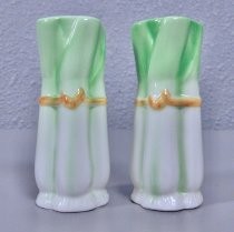 Leeks salt & pepper shakers