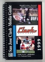 San Jose Clash Media Guide 1999