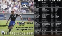 "Are You With Us?" San Jose Earthquakes magnet