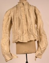 Victorian silk bodice