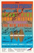 Inaugural San Jose Rocks Hall of Fame Induction Ceremony, Dinner & Concert poster