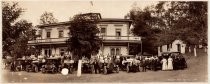 Automobile drivers and cars at Gilroy Hot Springs