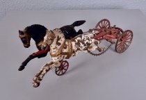 Cast iron toy firewagon