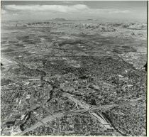 Aerial photograph of San Jose metro area