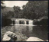 New Almadem Dam at Upper Bridge, 1918