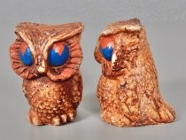 Brown owls salt & pepper shakers