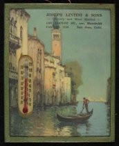 Joseph Lintini & Sons promotional thermometer