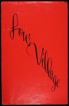 Lou's Village menu with changes marked, c. 1960s