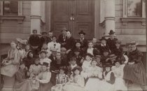 Lincoln School Sixth Grade, 1896, Kate Henry, Teacher
