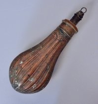 Copper powder flask