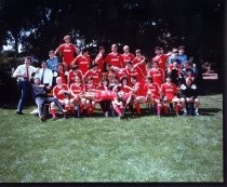 San Jose Earthquakes and family members 1987