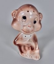 Monkey bobblehead salt & pepper shakers