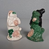 Frog bride & groom salt & pepper shakers