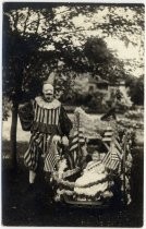 Glenn Atlas Whipple in Vaudeville clown costume