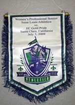 Saint Louis Athletica vs. FC Gold Pride pennant