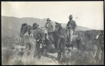 Men on horses, circa 1918