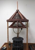 Tuning coil for KQW radio transmitter — Calisphere