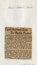 Contributions Sent to 'Radio Pastor