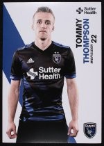 2018 San Jose Earthquakes Program Insert Cards