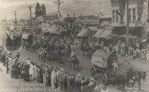 "World's Champion (Johnny Schneider) Club" Fiesta de las Roses parade