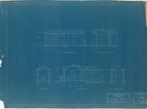 Blueprints for Agnews State Hospital Disturbed & Violent Building