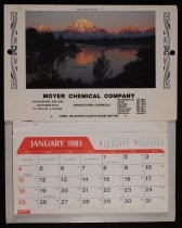 Moyer Chemical Company promotional calendar