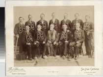 Group portrait of I.O.O.F. Garden City Lodge