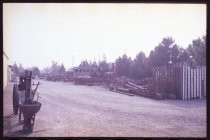 Storage yard at San Jose Historical Museum