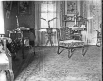 Sitting room interior, c. 1912