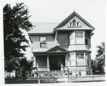 Two-story Victorian house