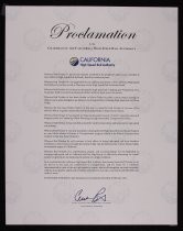 Proclamation by the Chairman of the California High-Speed Rail Authority