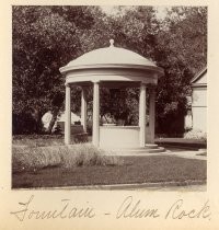 Alum Rock Fountain, Mrs. Spangler's Residence