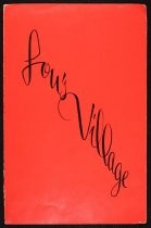 Lou's Village menu, c. 1960s