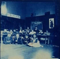 Horace Mann School kindergarten class portrait