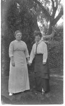 Nellie Hansen and Henrietta Severa