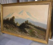 "Indian at Mt. Shasta"