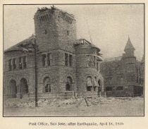 Post Office, San Jose, after Earthquake, April 18, 1906
