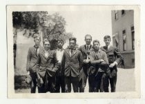 Group portrait of schoolboys