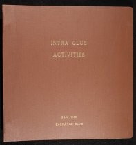 Intra Club Activities scrapbook & photo album