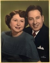 Ann and Frank Giacomelli studio portrait