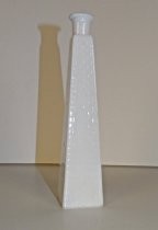 Obelisk shaped vase