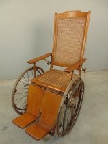 Wooden wheelchair