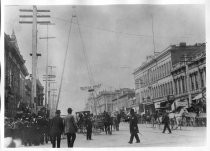 Electric Light Tower from First and Santa Clara Street