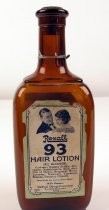 Rexall 93 Hair Lotion bottle