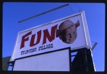 Frontier Village billboard