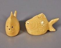 Fish salt & pepper shakers