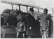 Airplane funeral of Charles J. Abrames